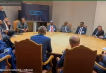 Wasiirka Arimaha Dibada Somaliland Ayaa Abaalmariyey Xildhibaan Magnus Oscarsson